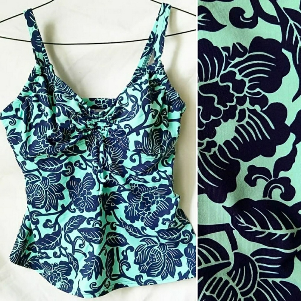 Lands' End Underwire Tankini Top